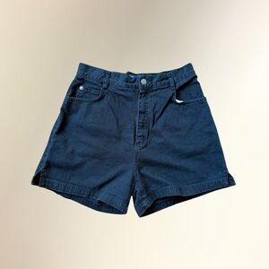 Vintage Honors Classic Black High-Rise Women's Shorts